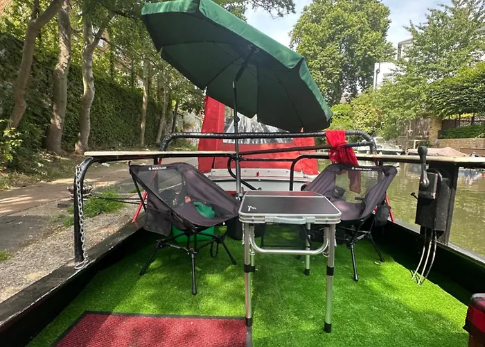 Canal Boat In London